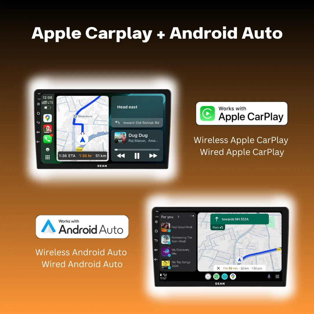 Dean Wave X2 – 2GB+32GB Android Car Stereo | Wireless CarPlay | Budget Performance Model - Image 5