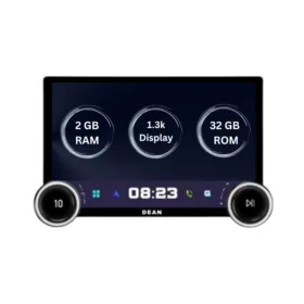 Diamond X80s 10.1" Android Stereo (2GB+32GB) with Dual Knob & Wireless CarPlay & Cooling Fan