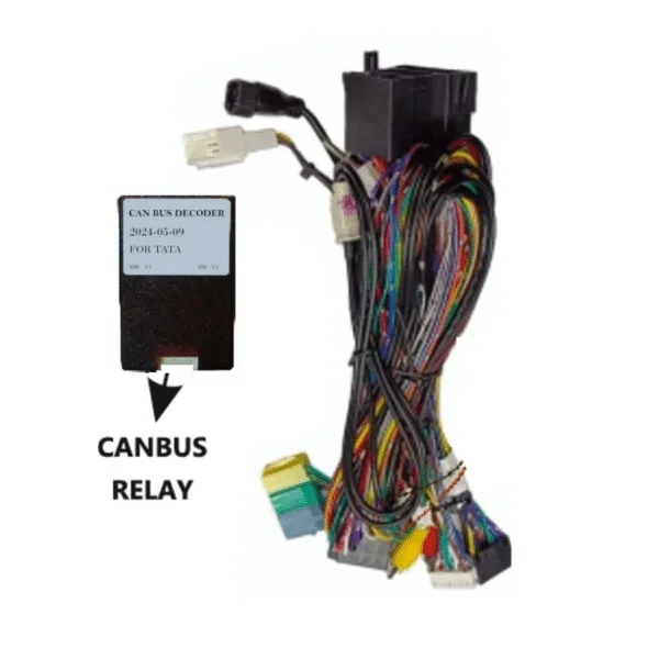 Tata Hexa Canbus Harness with Power Coupler