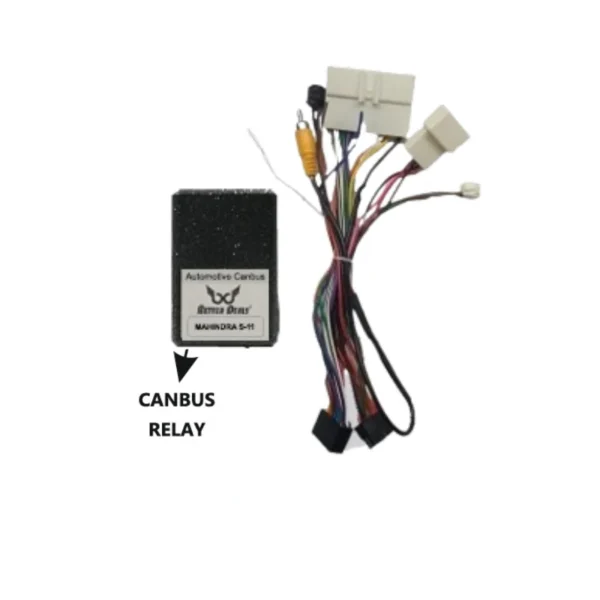 Mahindra Kuv-100 Canbus Harness with Power Coupler