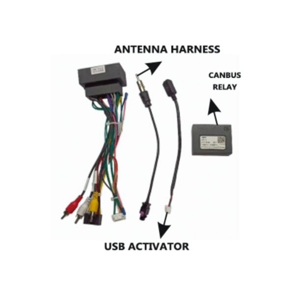 Jeep Compass Canbus with Power Harness