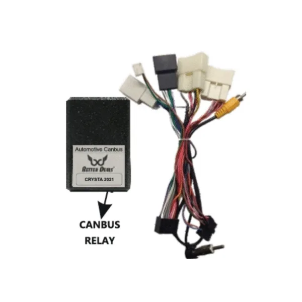 Toyota Innova Crysta (2021-Above) Canbus with Power Harness