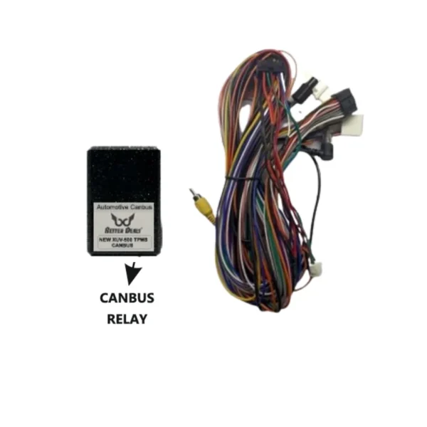 Mahindra Xuv-500 Canbus (2015-22)(W9,W10,W11,) With TPMS Harness with Power Coupler