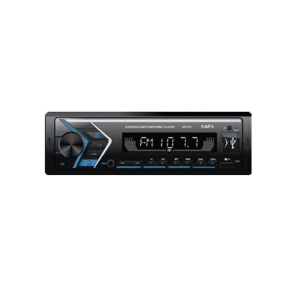 Daps D-F-S1 Single Din 50W 4-Channel FM/BT/USB Player