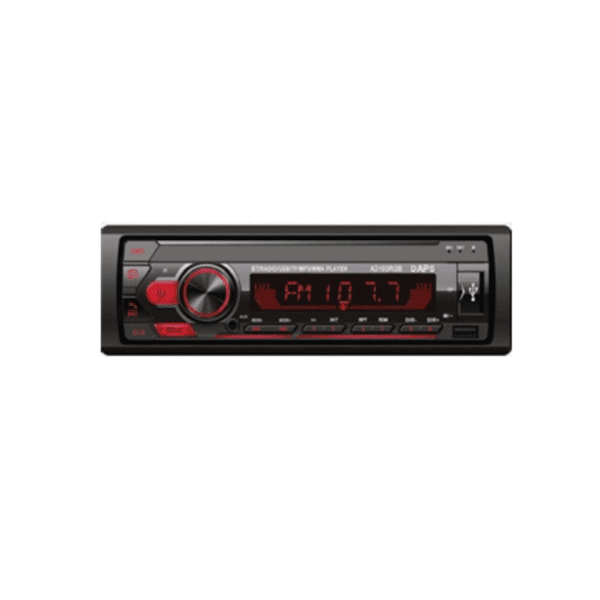 Daps D-F-S2 Single Din 50W 4-Channel FM/BT/USB Player with RGB Lights