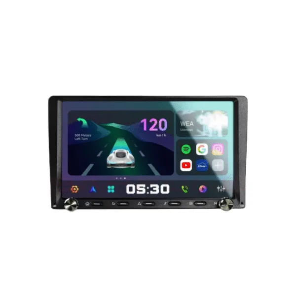 Diamond 2K Crystal S9 9" Android Stereo (2GB+32GB) with Dual Knob & Wireless CarPlay & Cooling Fan