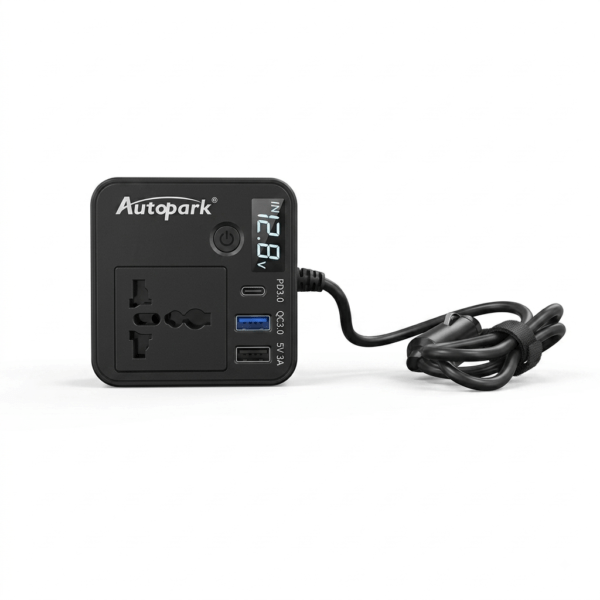 Alternative view of Autopark 220W Car Power Inverter/Laptop Charger, Charge 5 Devices Continuously