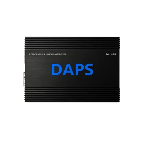 Daps DA-4 80W 4-Channel Amplifier – High-Performance Audio Booster