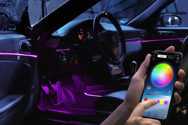How Car Ambient Lights Enhance Your Driving Experience?