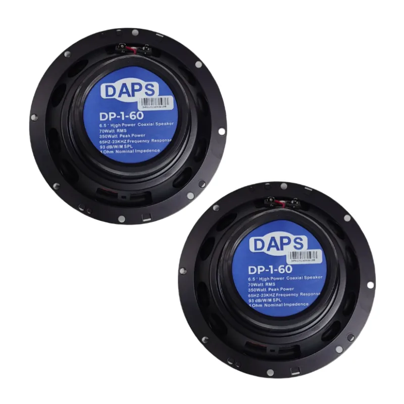Daps DP-1-60 Co-axial 6.5" Inch Car Speakers Clear Sound, Easy Fit, Premium Build - Image 2