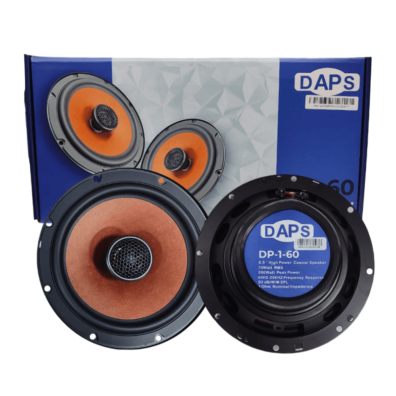 Daps DP-1-60 Co-axial 6.5" Inch Car Speakers Clear Sound, Easy Fit, Premium Build - Image 3