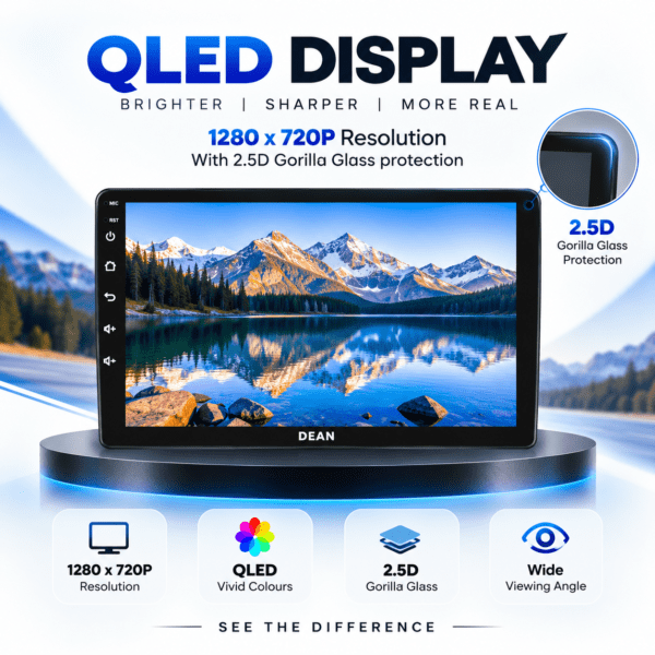 Alternative view of Dean Aqua-S2 Android Stereo | 2GB RAM | 32GB ROM | Wireless CarPlay