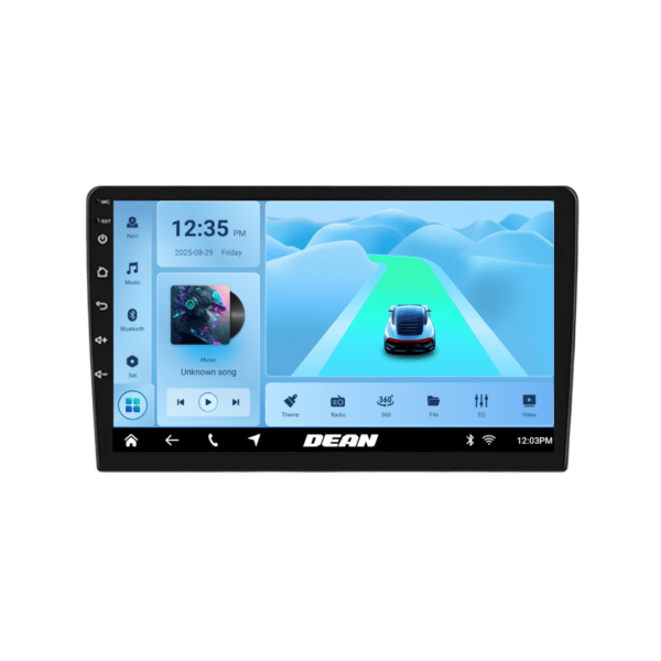 Dean Nova LC‑06 Android Car Stereo | Certified CarPlay | DSP Sound | QLED Display | 6GB+64GB