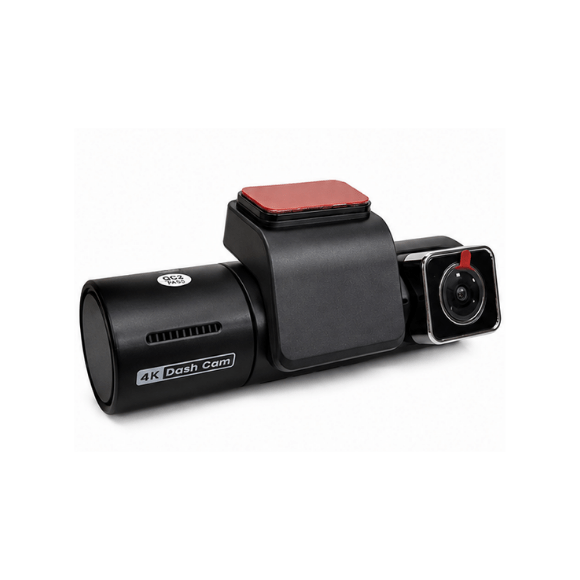 Dean 4K 3 Channel Dash Cam – Front, Inside & Rear Camera | 3.2" IPS Screen | WiFi App Control | Night Vision | Loop Recording | G-Sensor
