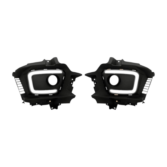 Mahindra Scorpio N 3" Inch Projector Foglamp Brackets With DRL